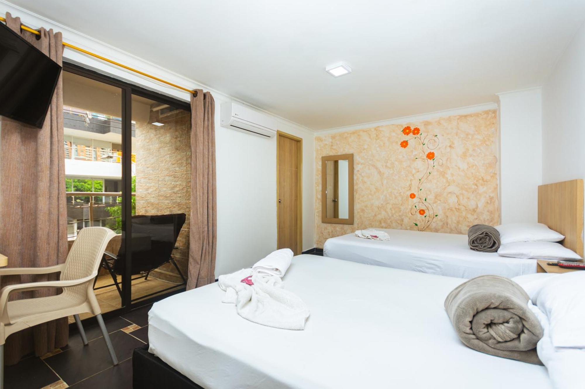 Quadruple Room with Balcony